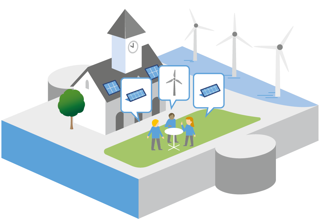 dialogHUB-Puzzle zur Kommunikation in der Energiewende von IP SYSCON